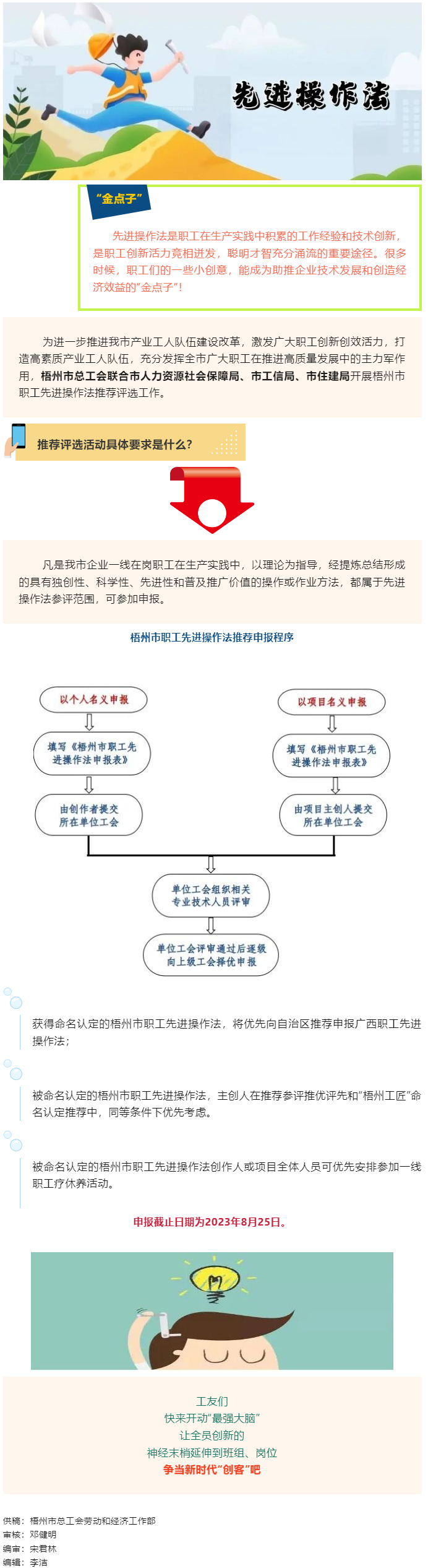 真金不怕火煉，有點子你就來！市總工會聯(lián)合市人力資源社會保障局、市工信局、市住建局開展梧州市職工先進操.png