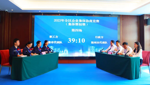 喜報！梧州市在2023年全區(qū)企業(yè)集體協(xié)商競賽中獲獎