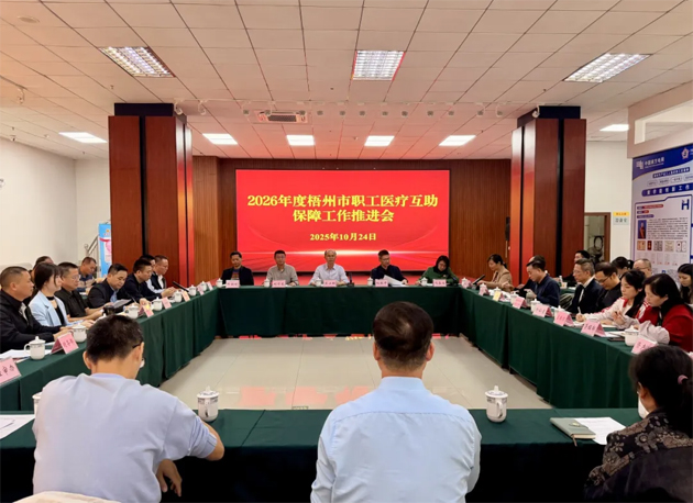 凝心聚力開新局 提質(zhì)增效惠民生丨梧州市總工會召開2026年度全市職工醫(yī)療互助保障工作推進會