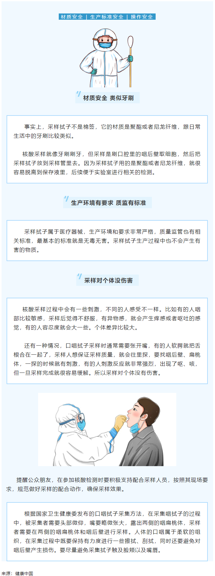 健康科普 _ 核酸采樣的“棉簽”安全嗎？當然安全！.png